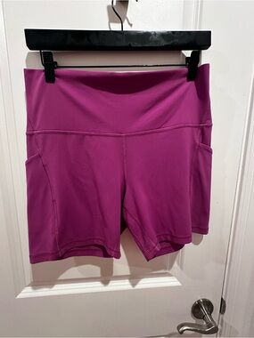 LULULEMON Align Biker Shorts - Magenta/Purple